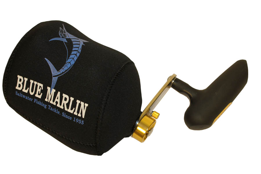 Blue Marlin BMF-08H 2-Speed Casting Reel - Silver/Blue